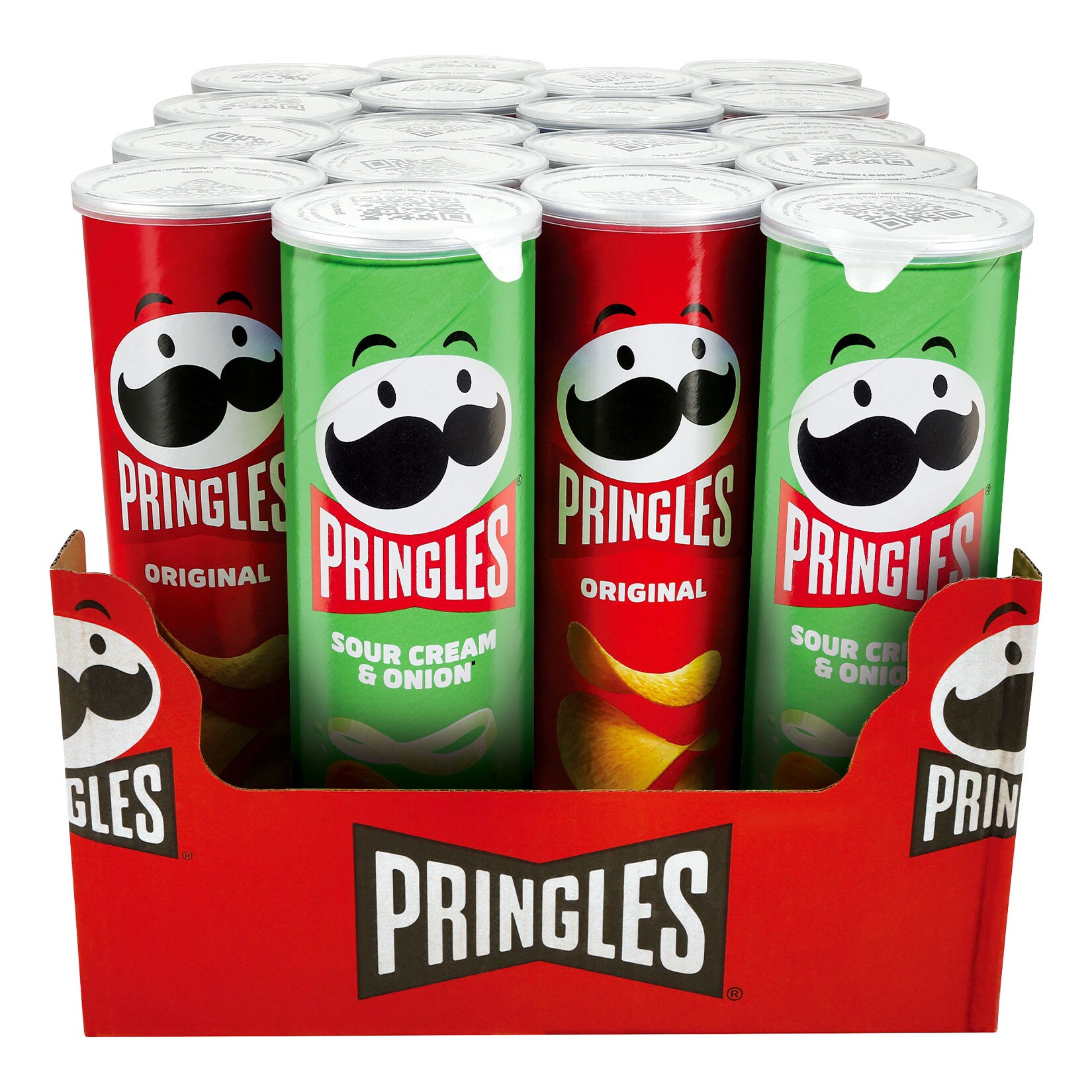 Pringles Chips 185 g,verschiedene Sorten, 18er Pack - Bild 1