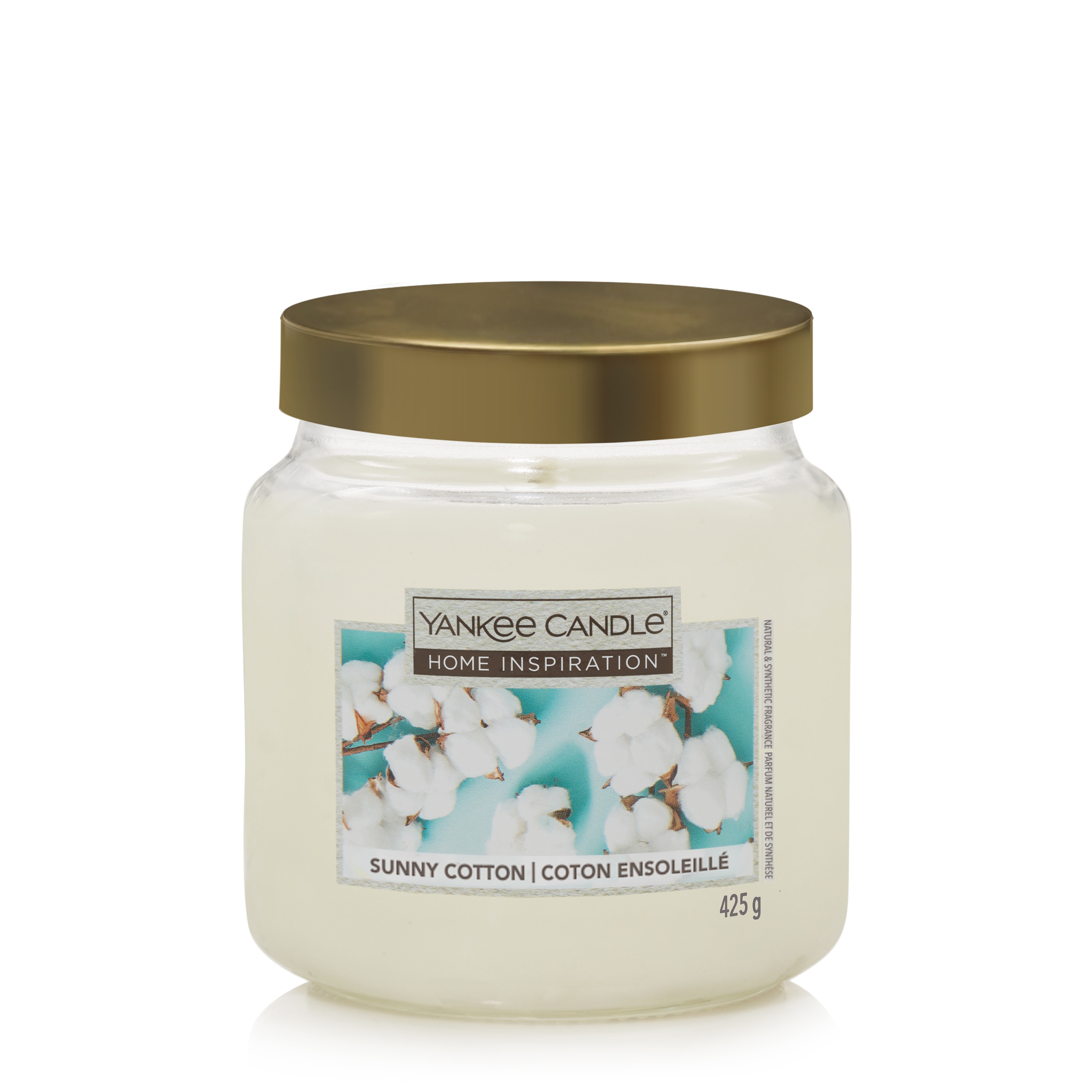 Yankee Candle Duftkerze im Glas Sunny Cotton - versch. Sorten - Bild 1