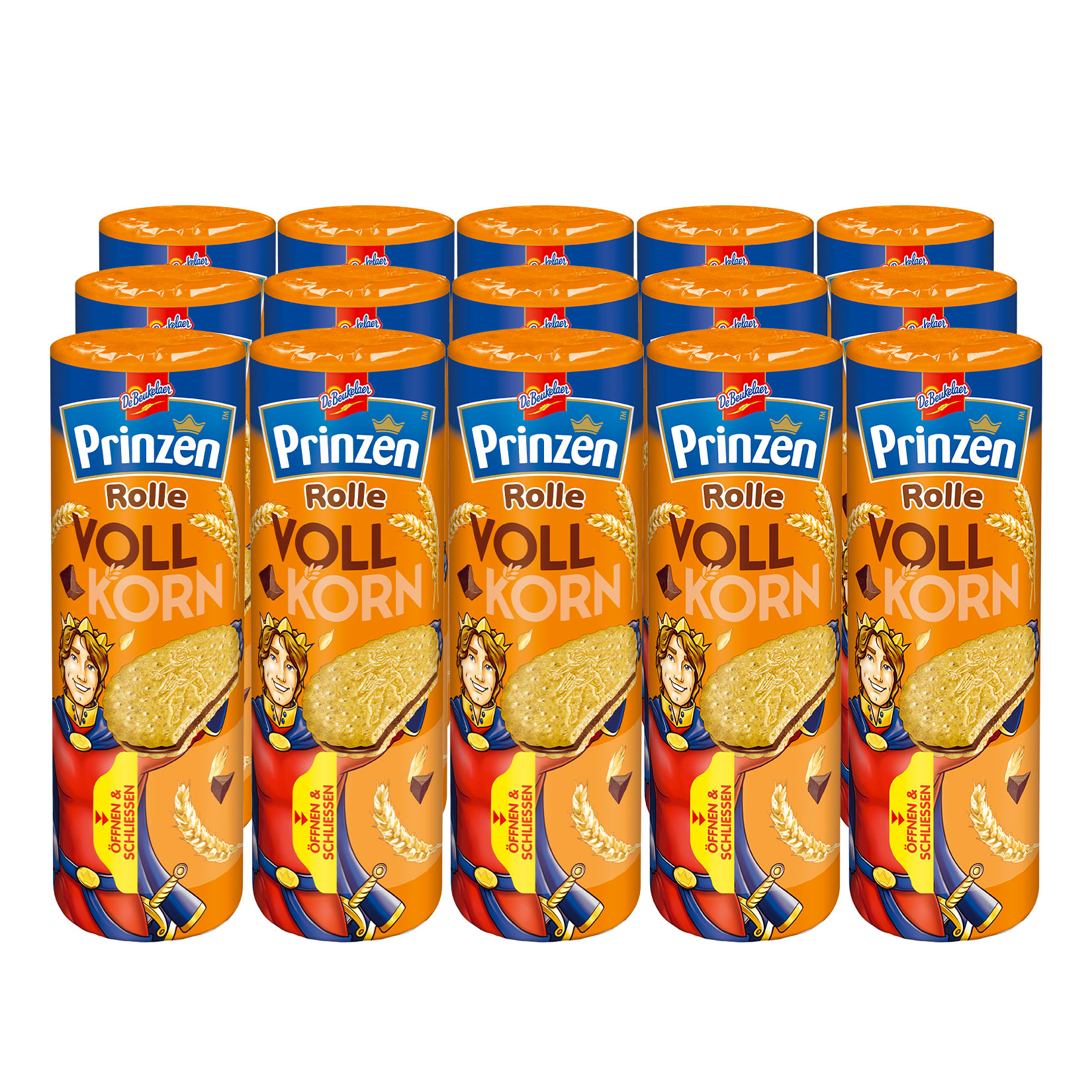 DeBeukelaer Prinzenrolle Vollkorn 352 g, 15er Pack - Bild 1