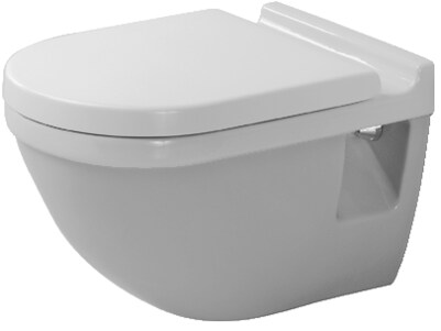 Duravit WWC-Set Starck 3, Tiefsp&uuml;ler wei&szlig; inkl. WC-Sitz mit Absenkautomatik - Bild 1