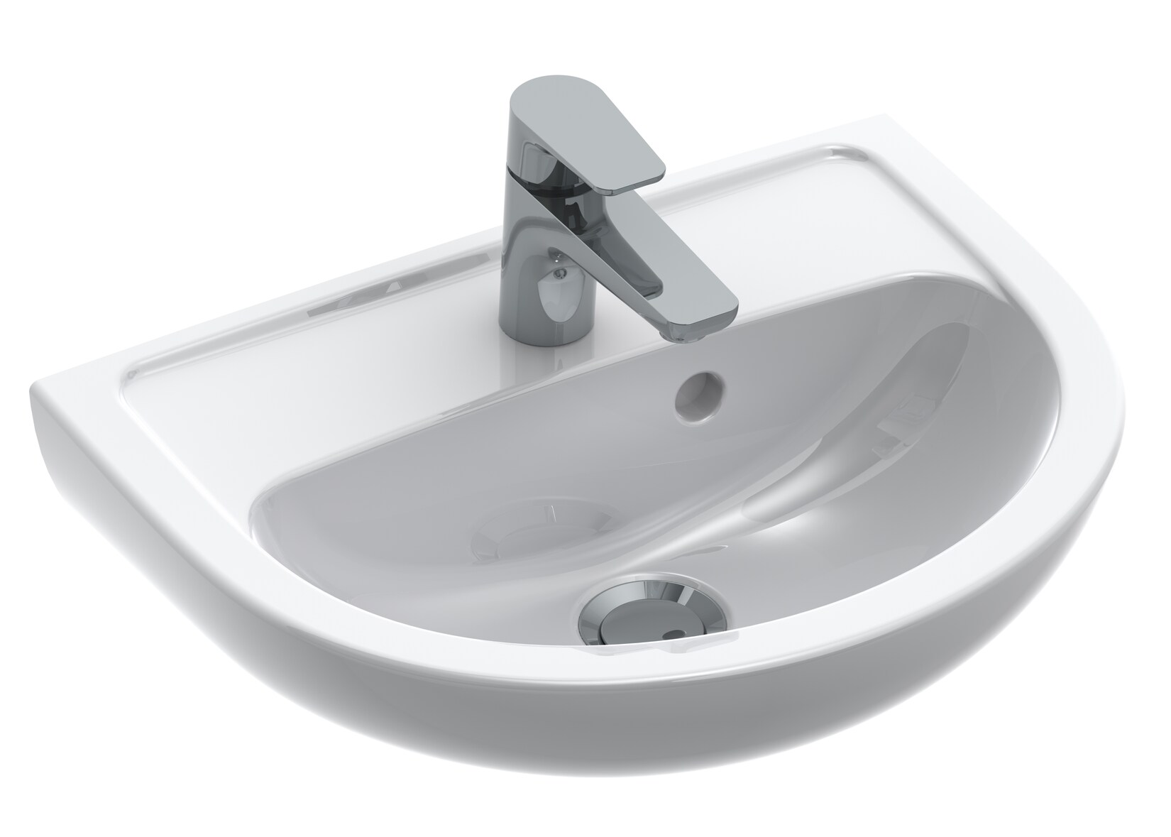 FESTIVAL Handwaschbecken 450 x 340 mm weiß | 04051202296360