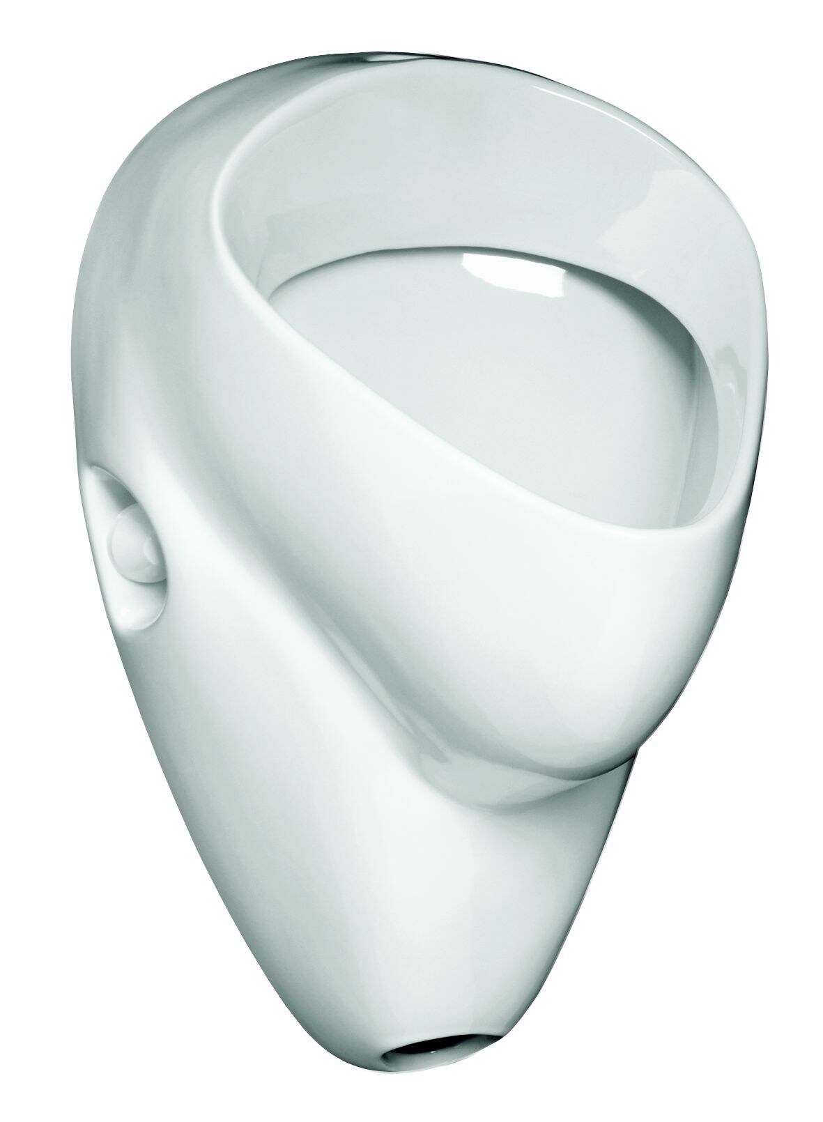 sanicomfort Base Urinal Zulauf oben wei&szlig; - Bild 1