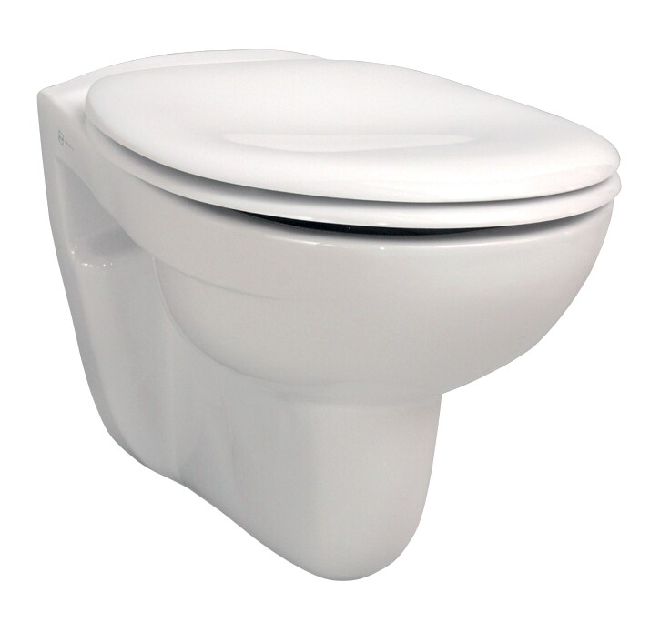 sanicomfort Base Wandflachspülklosett 525 x 355mm weiß | 04002071997872