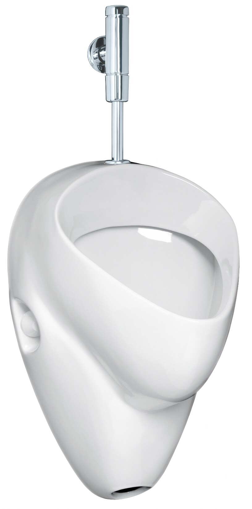 sanicomfort Urinal-Komplettset m.AP Urinalspüler weiß