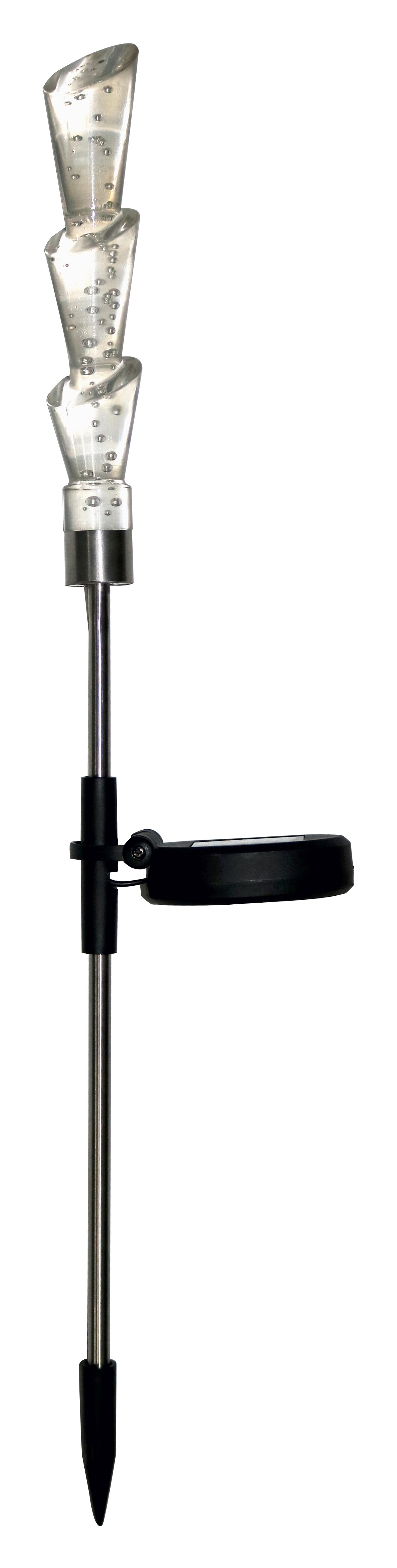 LED Solar Fackel wei&szlig; - Bild 1