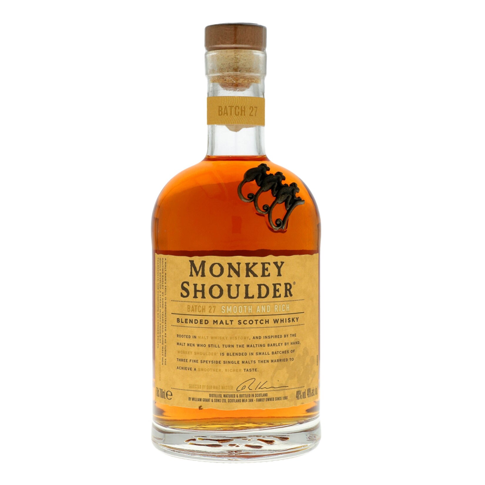 Monkey Shoulder Whisky 40,0 % vol 0,7 Liter - Bild 1