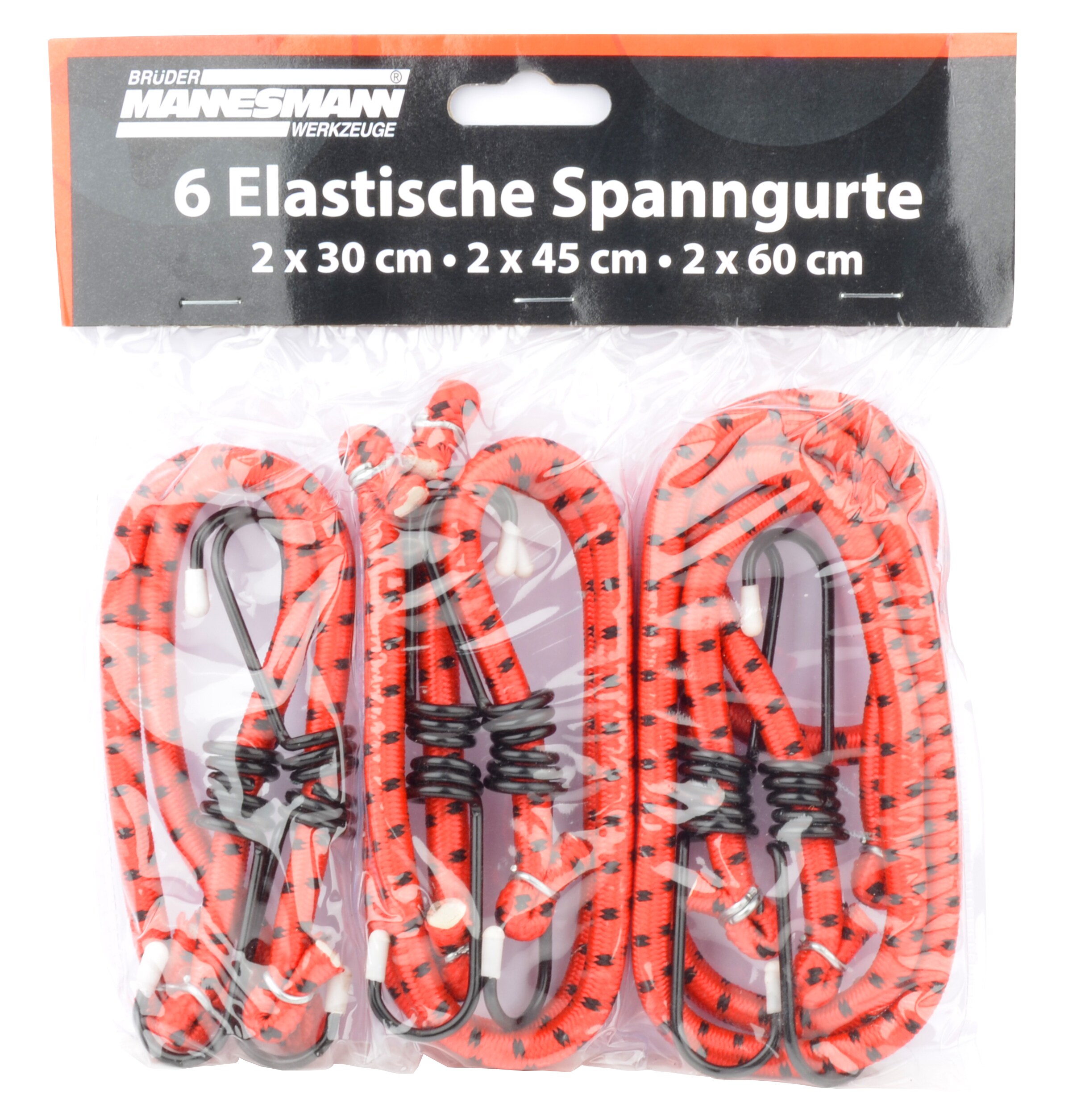 M00380 Gep&auml;ckschn&uuml;ren-Set, 6-tlg. - Bild 1