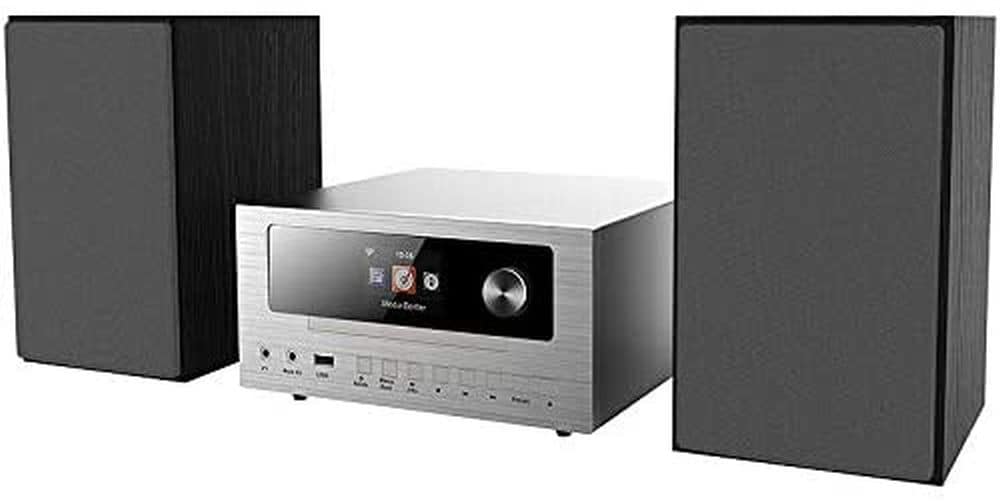 Auvisio IRS-500.CD Micro-Stereoanlage mit Webradio, DAB+, FM, CD, Bluetooth, USB, 100 W - Bild 1