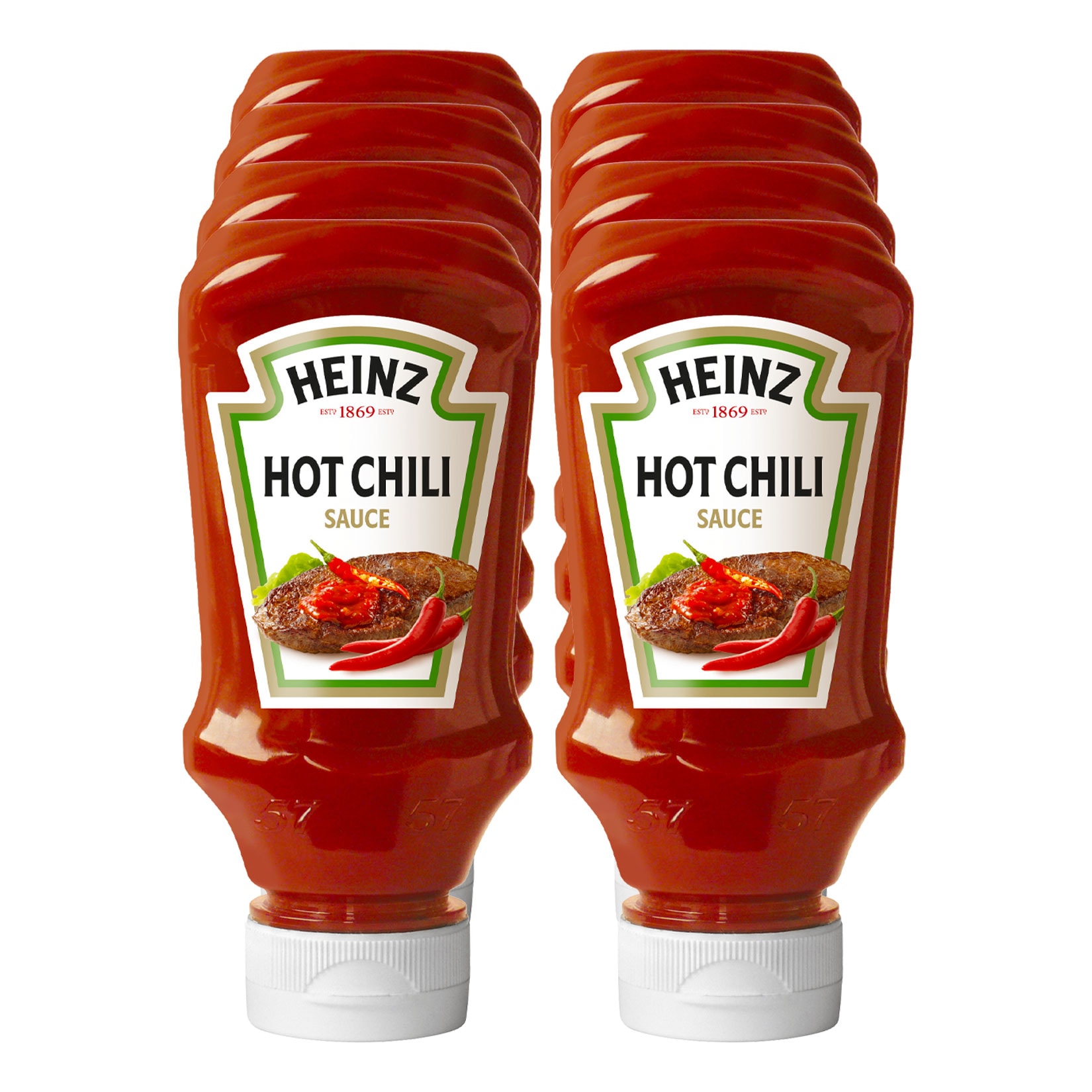 Heinz Hot Chili Sauce 220ml, 8er Pack - Bild 1