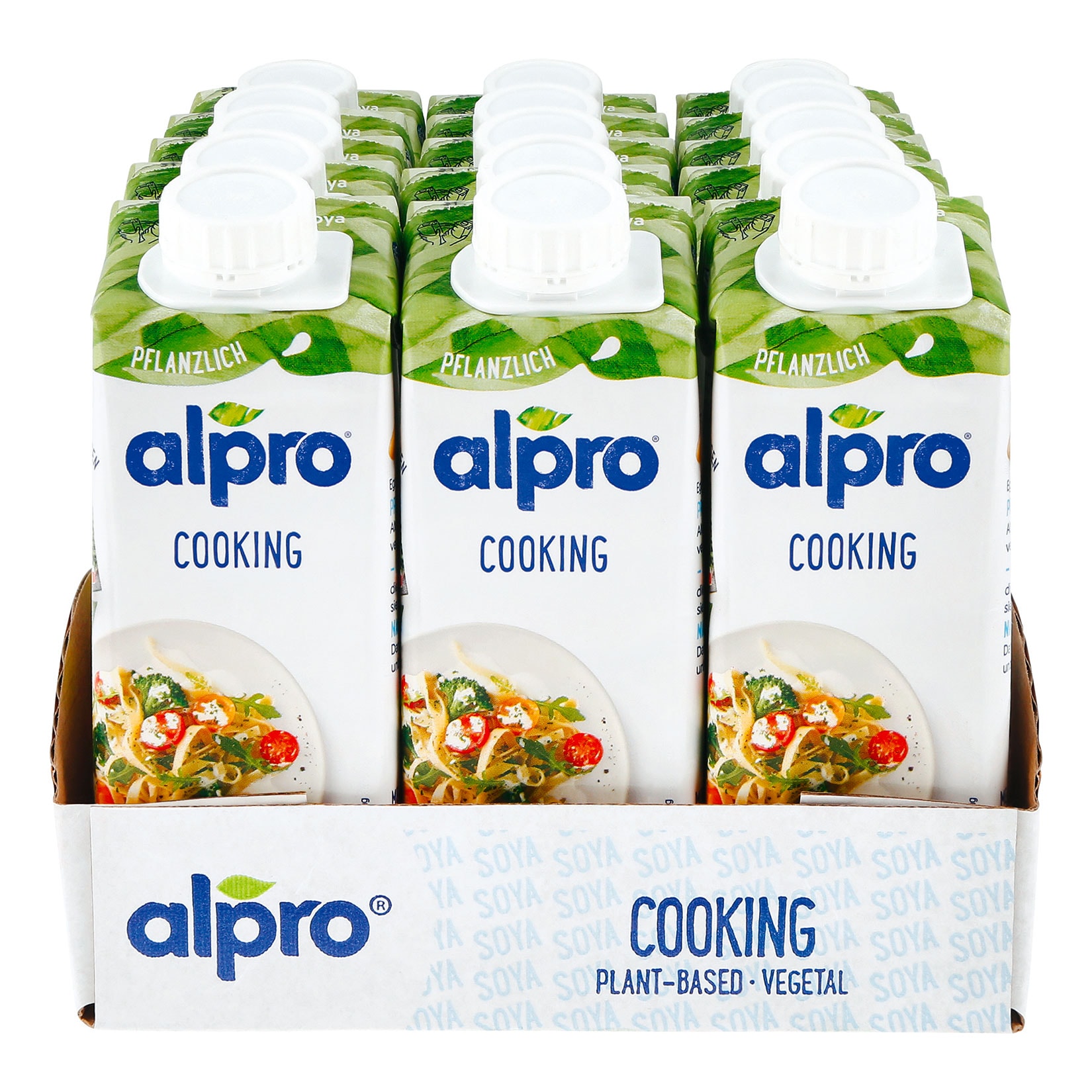 Alpro Soja Kochcreme 250 ml, 15er Pack - Bild 1