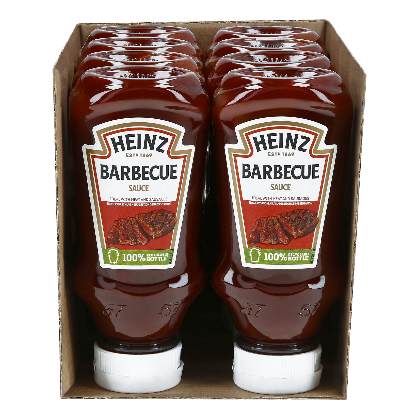 Heinz Barbecue Sauce 220 ml, 8er Pack
