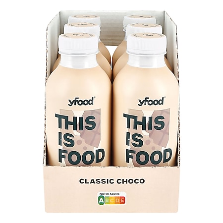 YFood Food Drink Chocolate 500 ml, 6er Pack - Bild 1