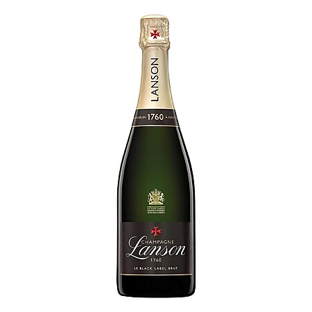 Champagne Lanson Le Black Label Brut Champagner 12,5 % vol 0,75 Liter - Bild 1
