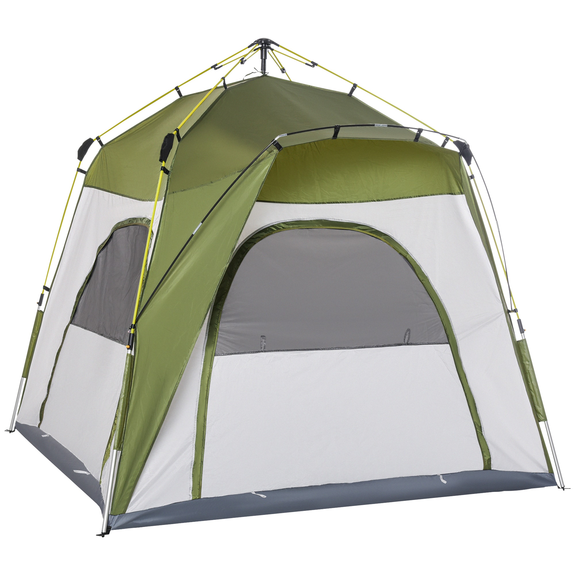 Outsunny Campingzelt Polyester, Aluminium - Bild 1
