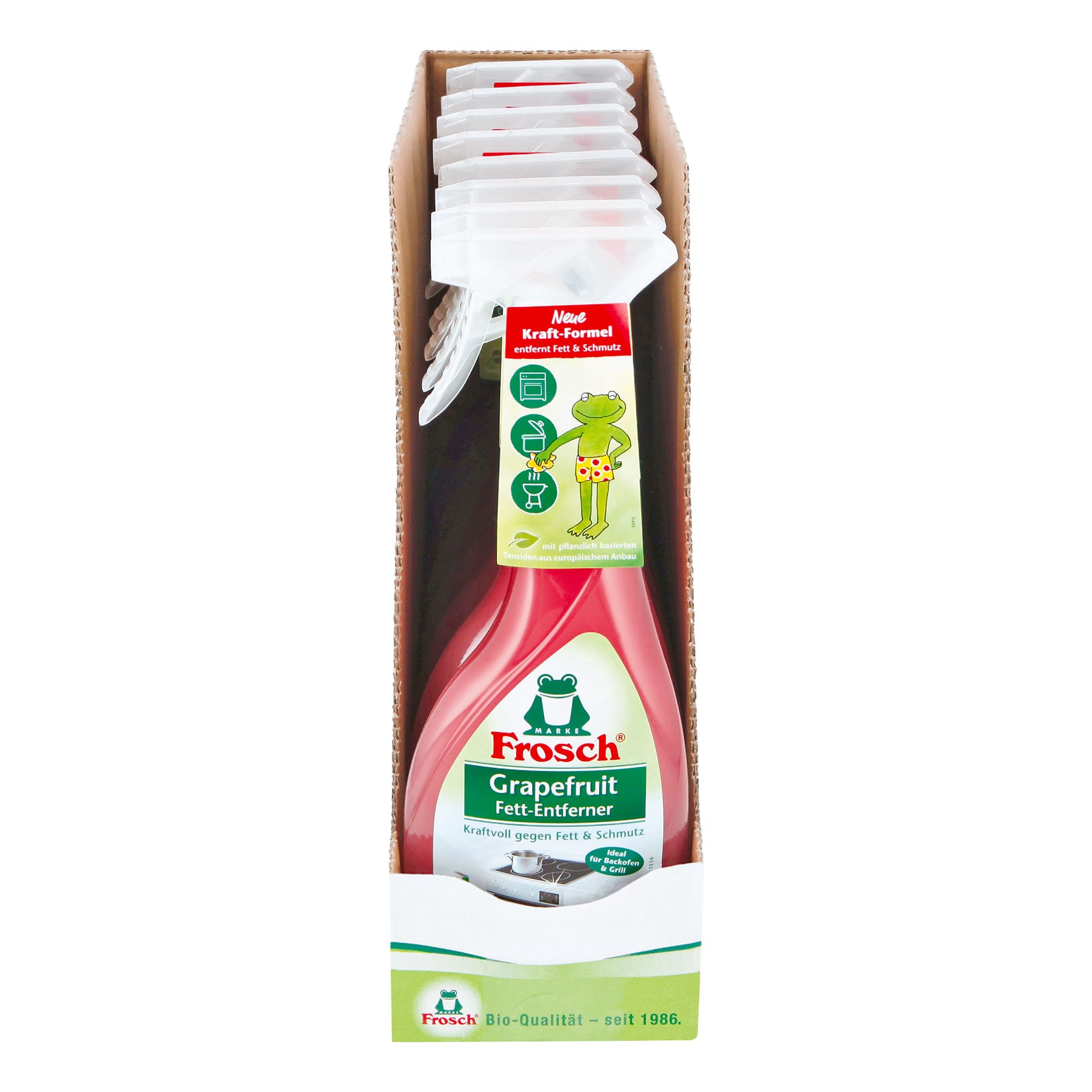 Frosch Fett-Entferner Grapefruit 500 ml, 8er Pack - Bild 1