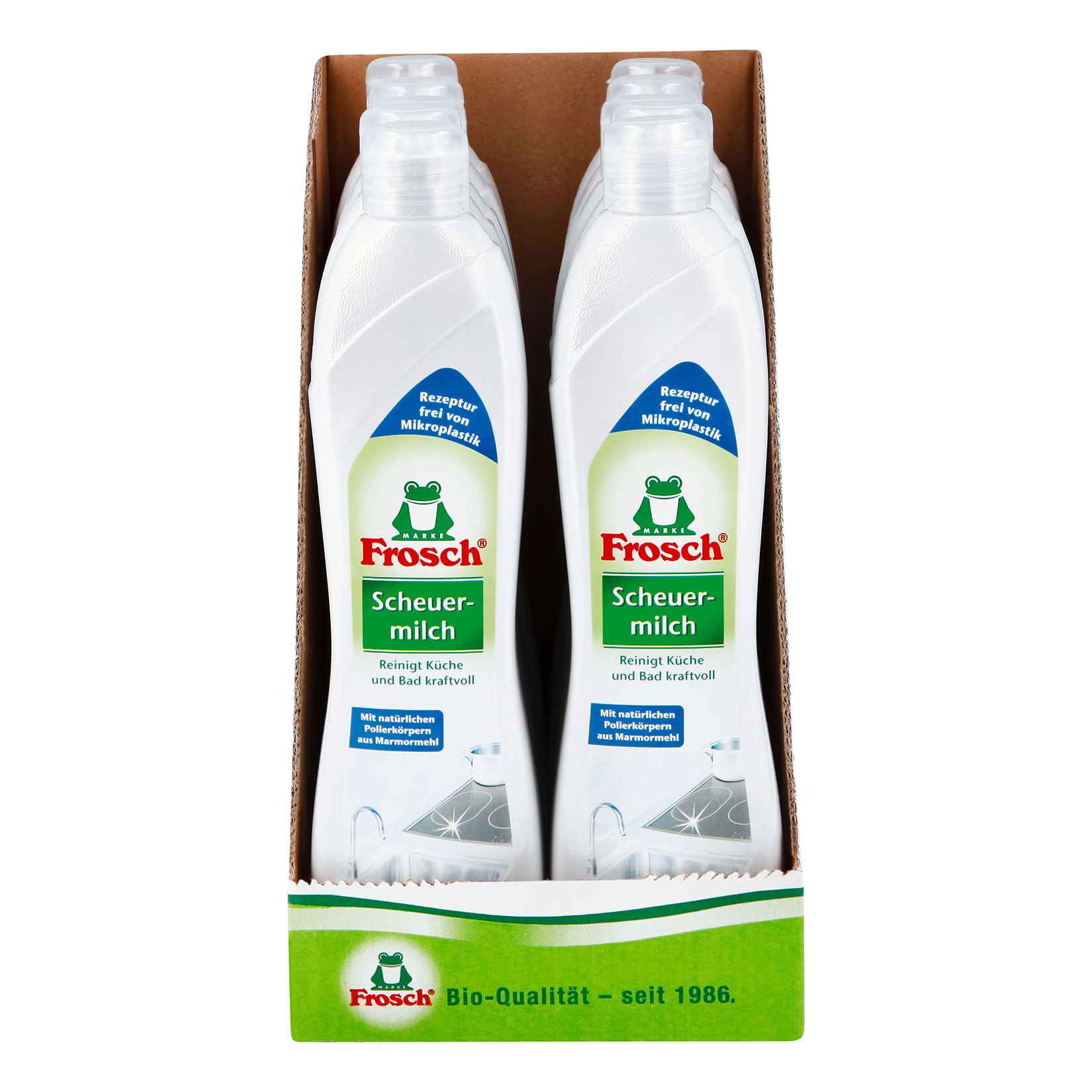 Frosch Scheuermilch Classic 500 ml, 10er Pack - Bild 1