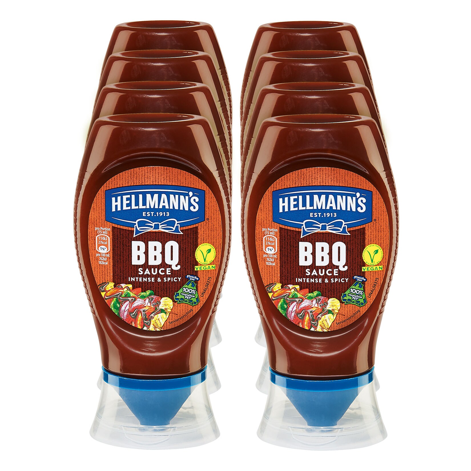 Hellmann's BBQ Sauce 250 ml, 8er Pack - Bild 1
