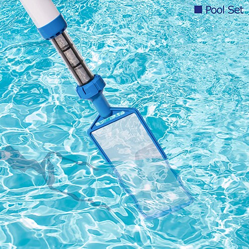 MAUK Manueller Jet Vacuum Pool- Reiniger- Sauger mit eingebautem Filter | 04043722022802