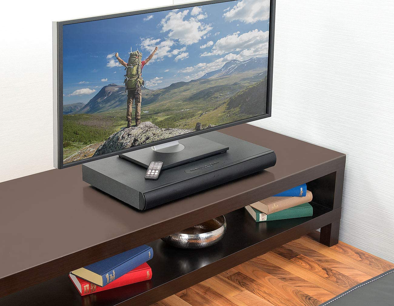 auvisio Soundbar MSX-700.dig 2.1-Soundbase mit integriertem Subwoofer Bluetooth Radio 120W Sounddeck - Bild 1