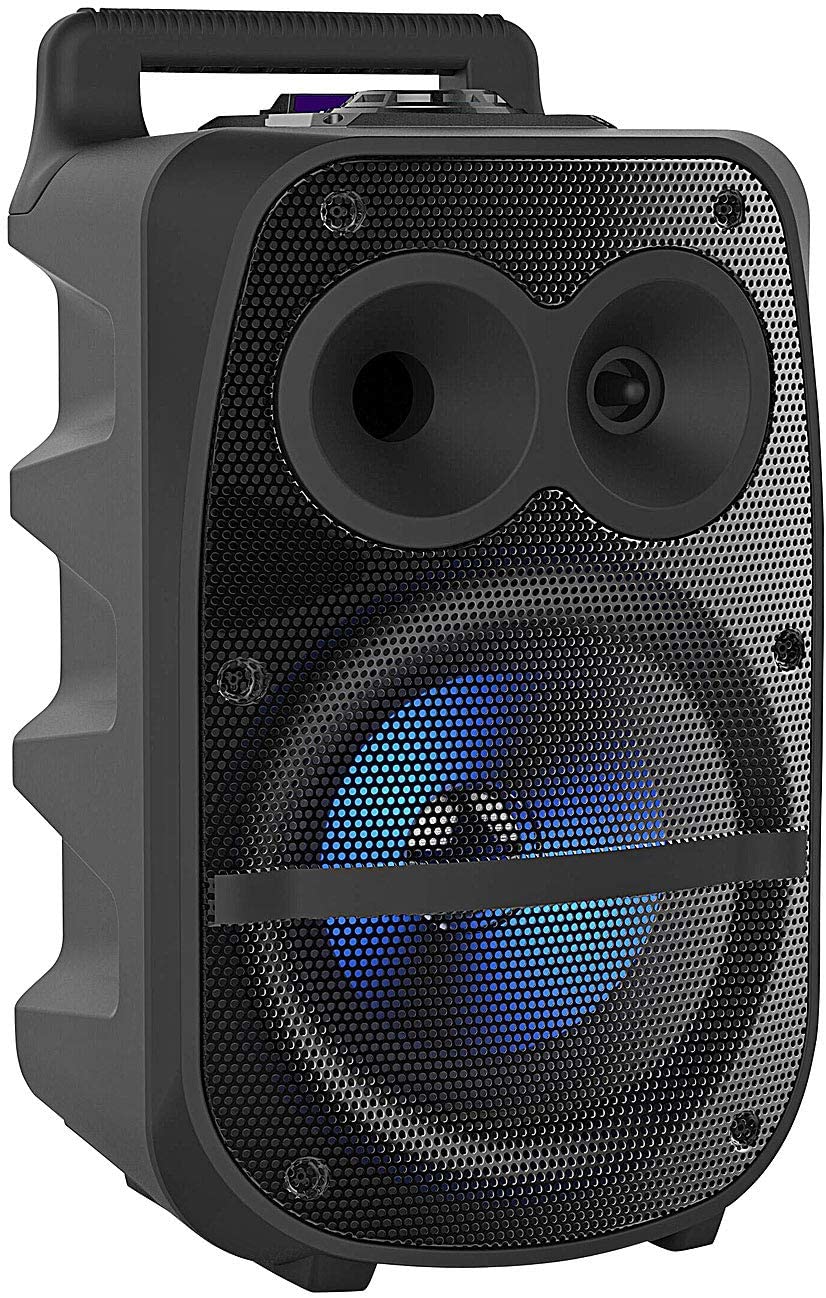 auvisio Partylautsprecher PMA-950.k Mobile PA-Partyanlage Bluetooth MP3 USB SD Karaoke UKW 150 Watt - Bild 1