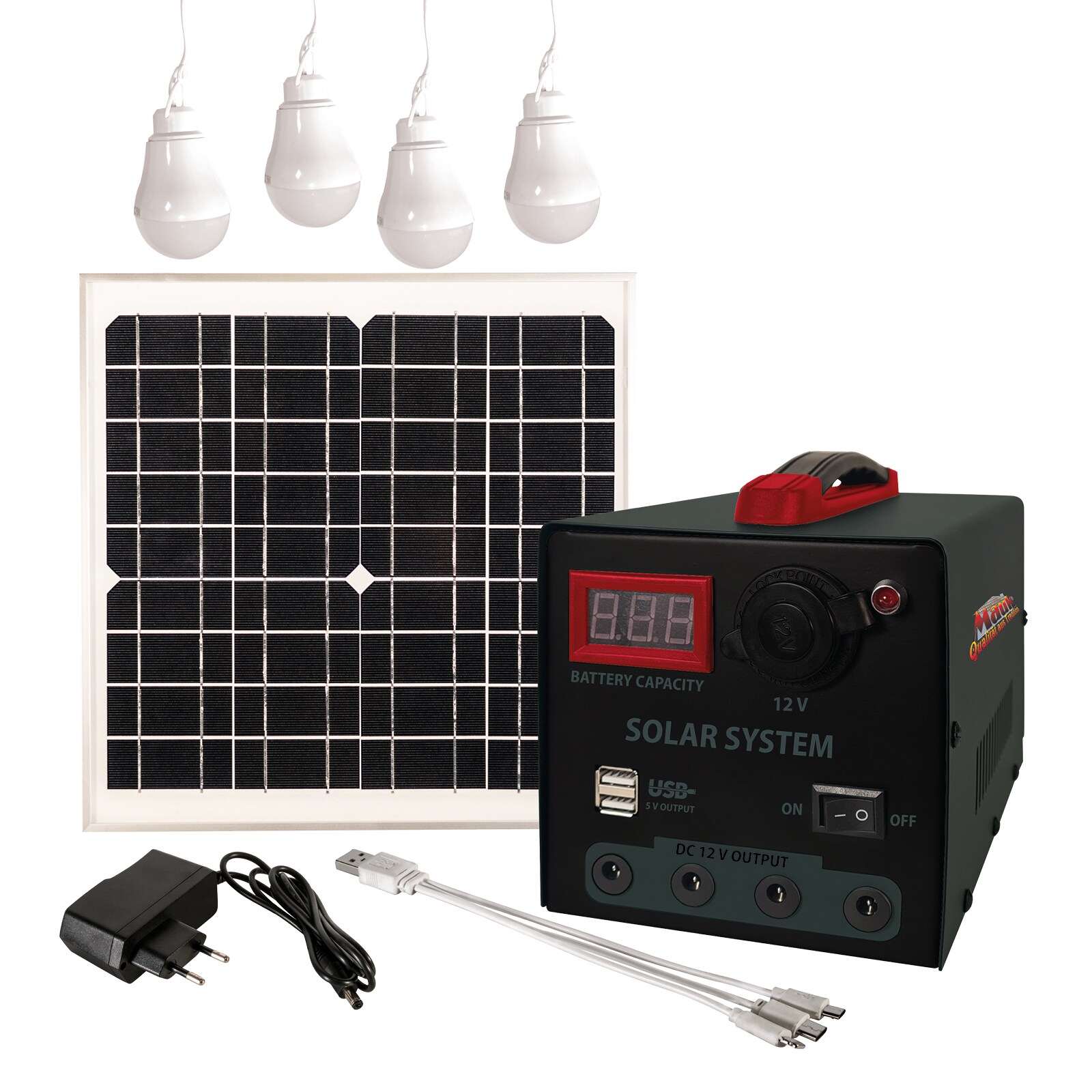 MAUK Solar Power Pack Station Komplett Set - Bild 1