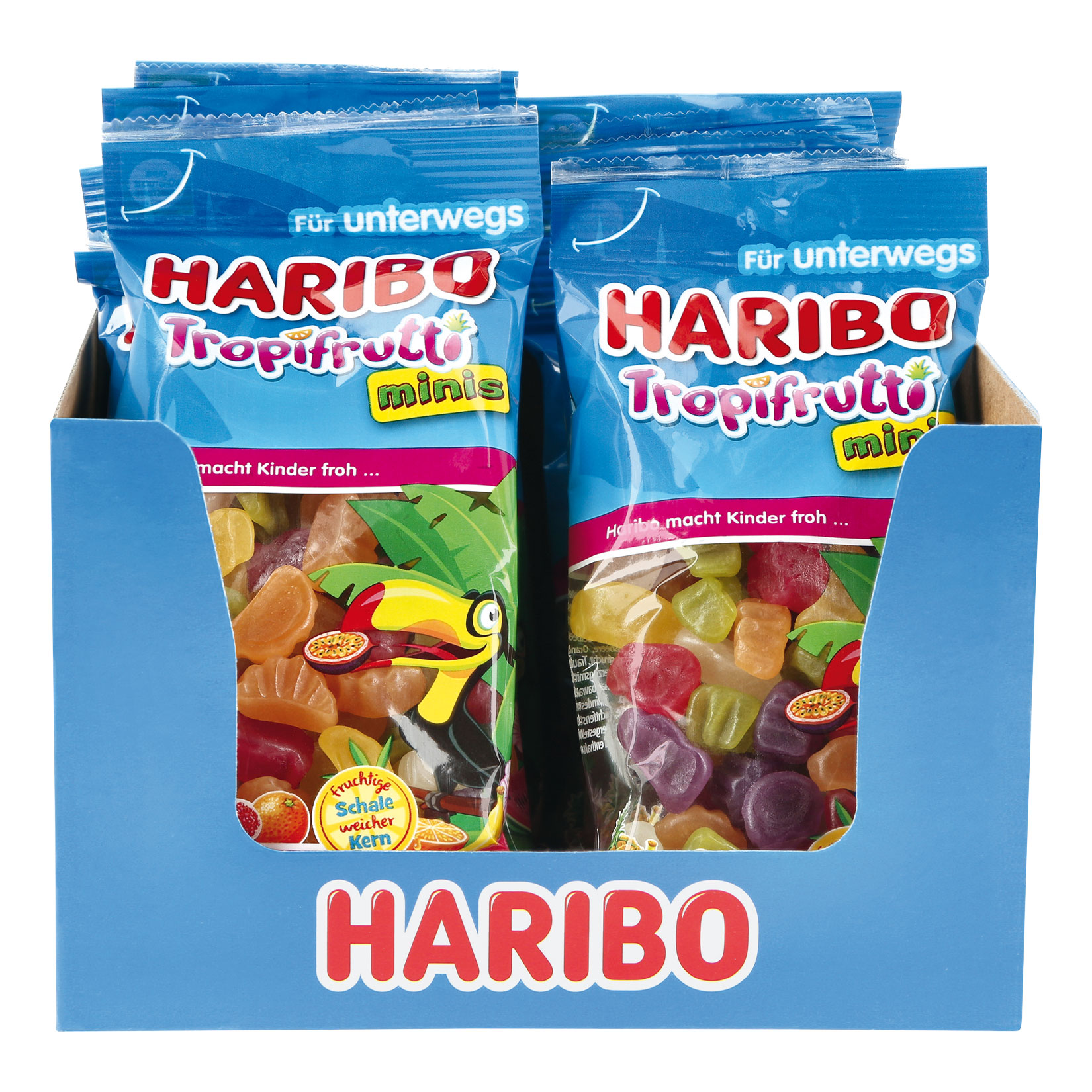 Haribo Mini Tropi Frutti 75 g, 14er Pack - Bild 1