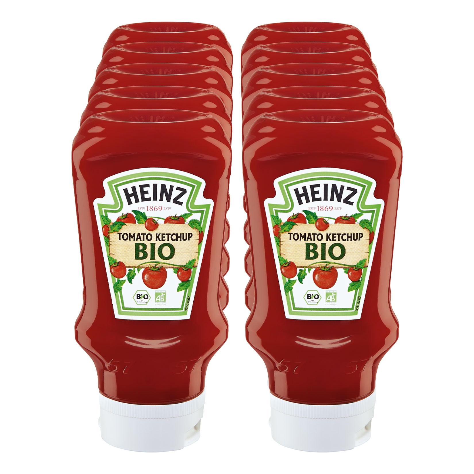 Heinz Bio Tomaten Ketchup 400 ml, 10er Pack - Bild 1