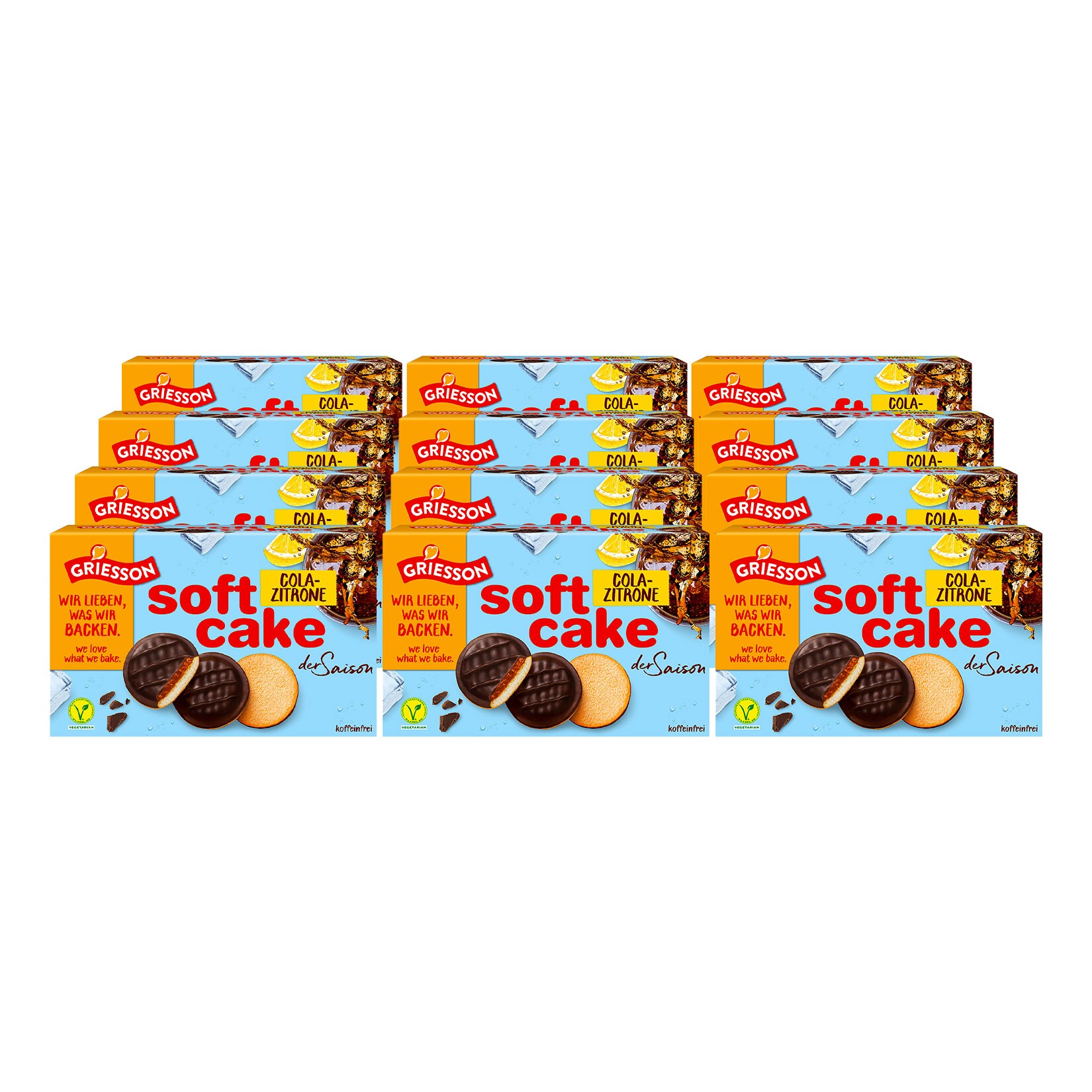 Griesson Soft Cake Cola-Zitrone 300 g, 12er Pack - Bild 1