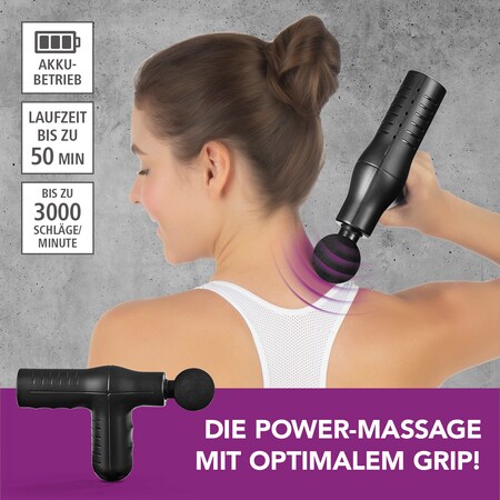 online Netto VITALmaxx 5V kaufen Mini-Massage Gun schwarz Smart Grip bei
