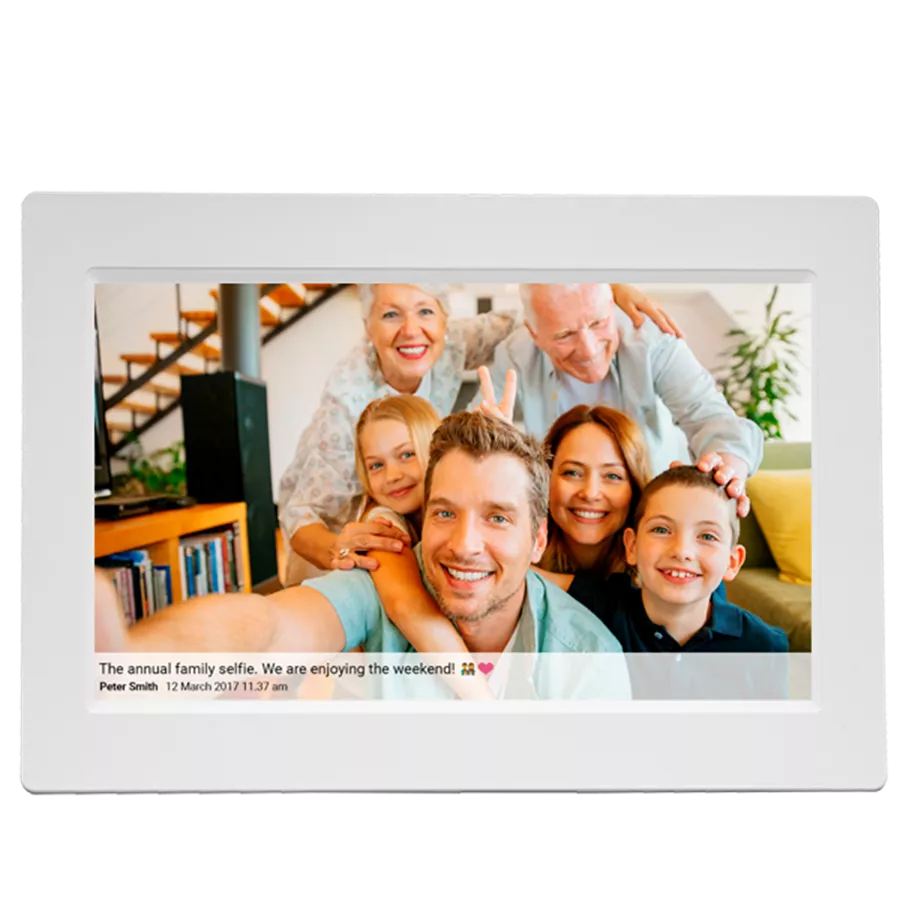 Denver PFF-1015 Digitaler Bilderrahmen Wei&szlig; - versch. Ausf&uuml;hrungen - Bild 1
