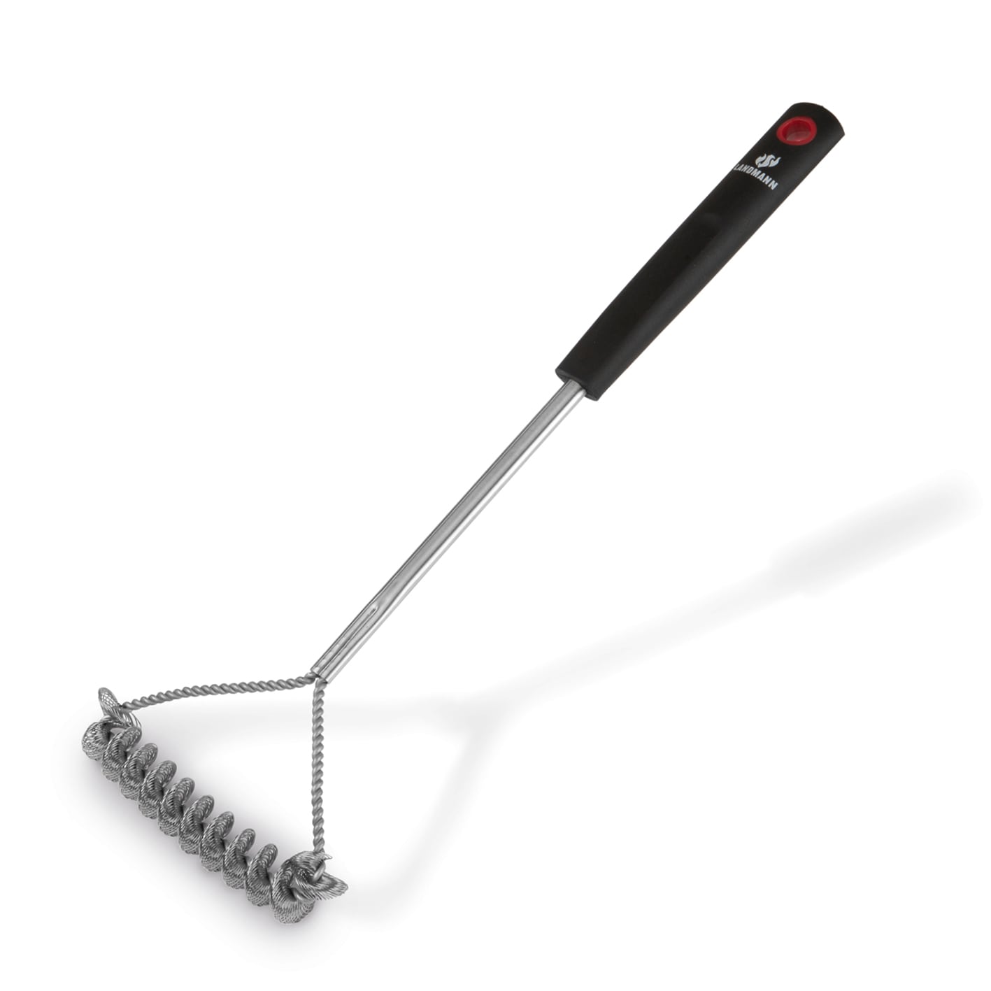 Landmann Reinigungsb&uuml;rste Edelstahl 45,5x16x2,5cm schwarz - Bild 1