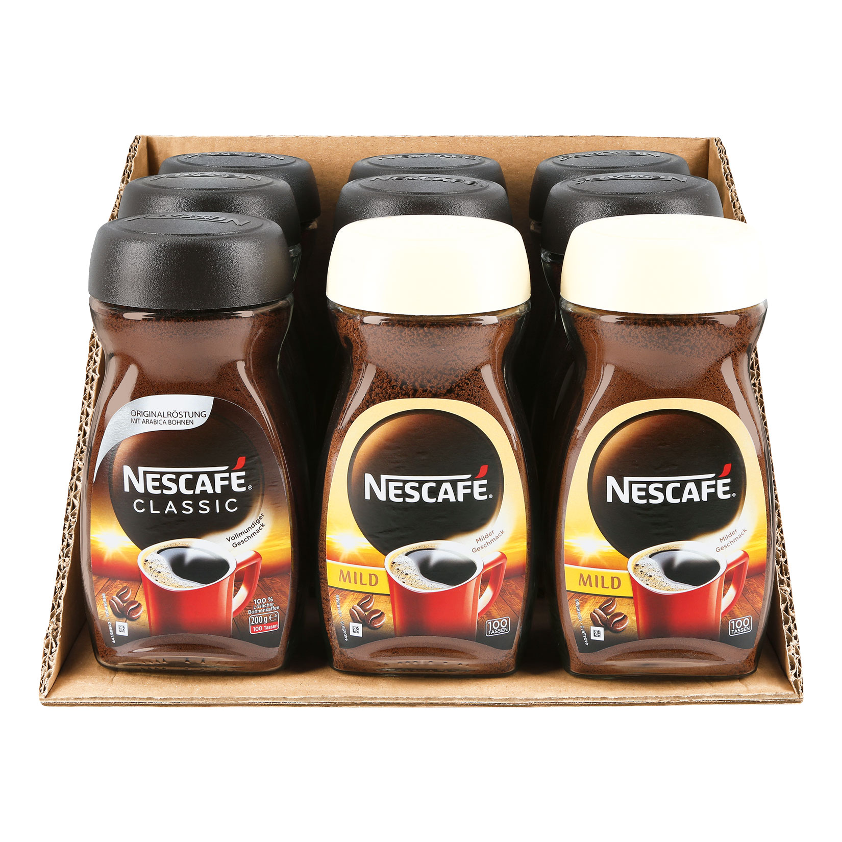 Nescaf&eacute; Classic 200 g, verschiedene Sorten, 9er Pack - Bild 1