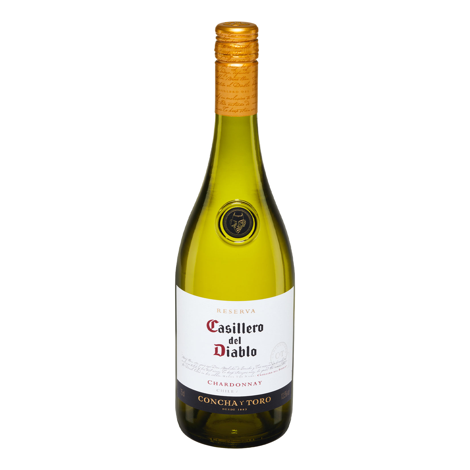 Casillero Del Diablo Chardonnay 13,5 % vol 0,75 Liter - Bild 1