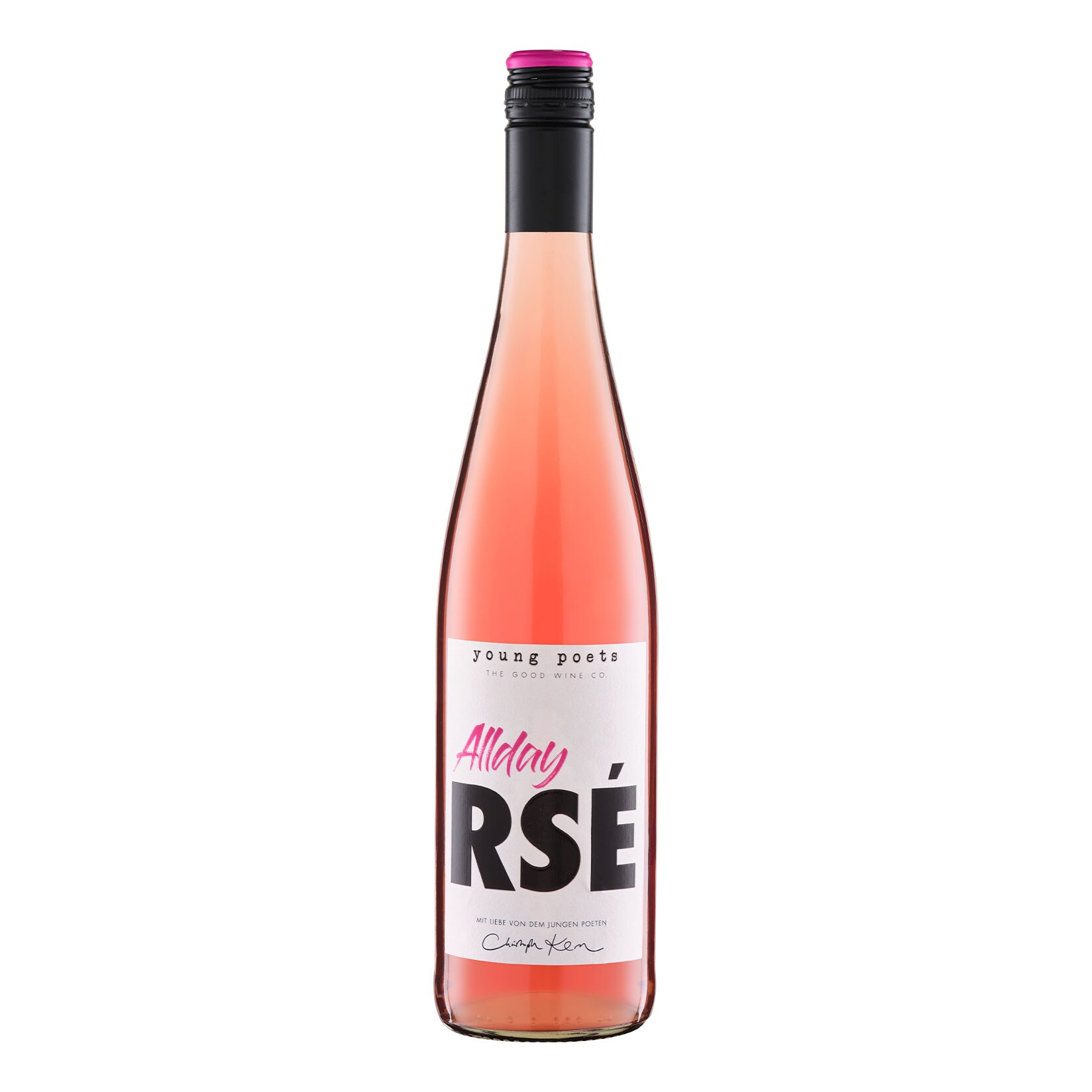 Young Poets Allday Rosé 11,0 % vol 0,75 Liter – Inhalt: 6 Flaschen | 04002547176374
