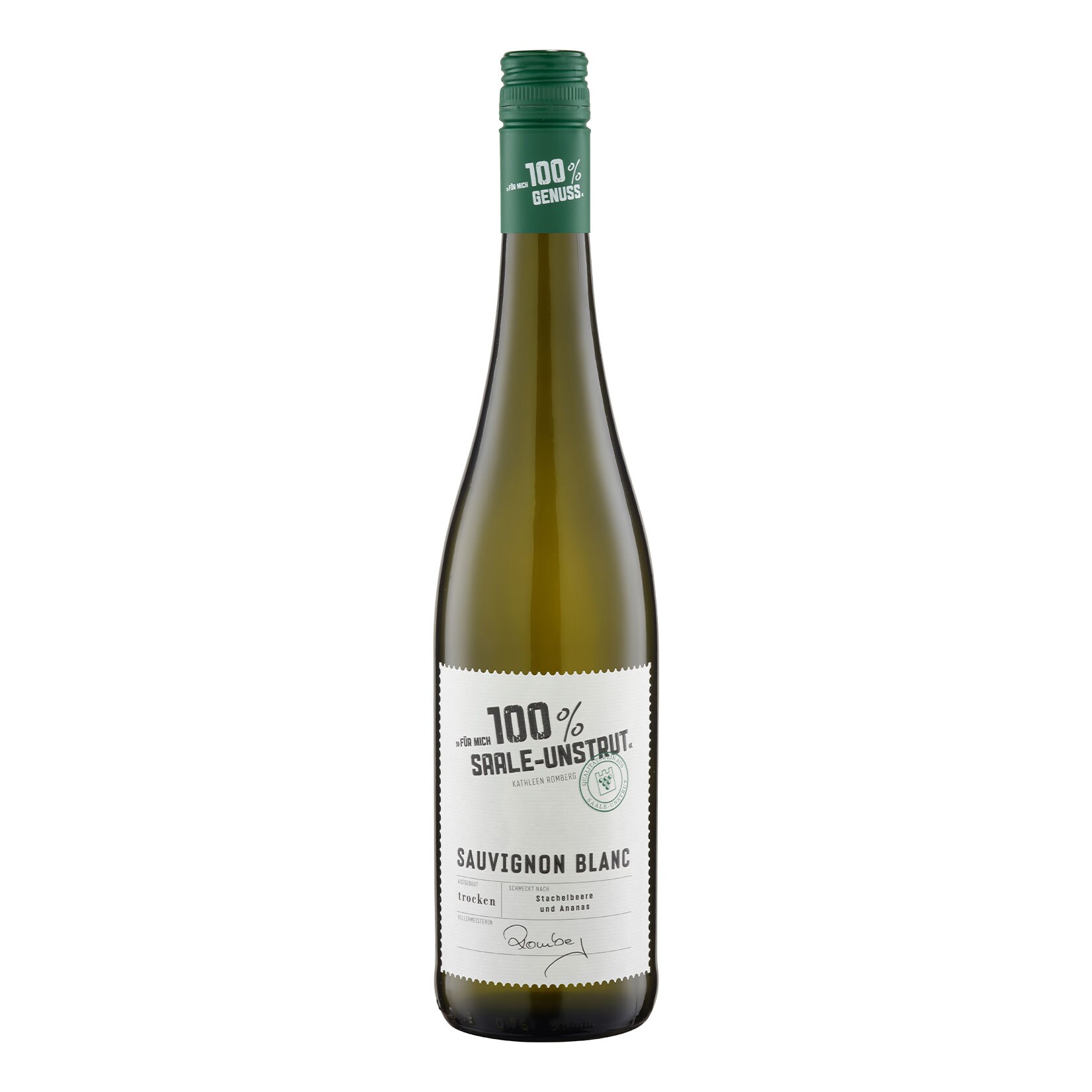 F&uuml;r Mich 100% Saale-Unstrut Sauvignon Blanc 12,0 % vol 0,75 Liter - Bild 1