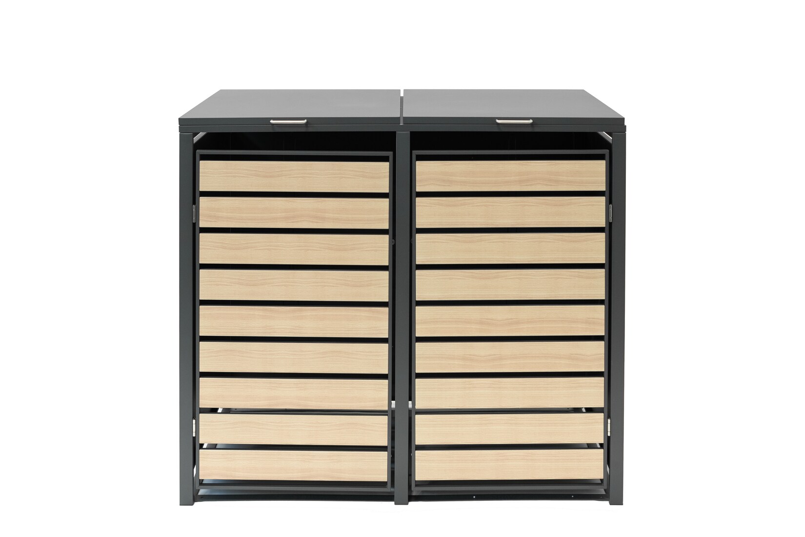 Mülltonnenbox, Gerätebox 2-fach