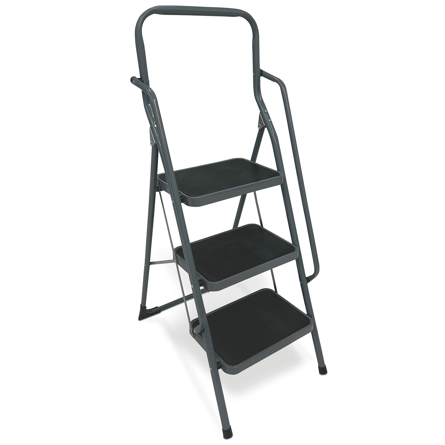 Sicherheitsleiter »3-stufig« mit Handlauf | 04260346887161