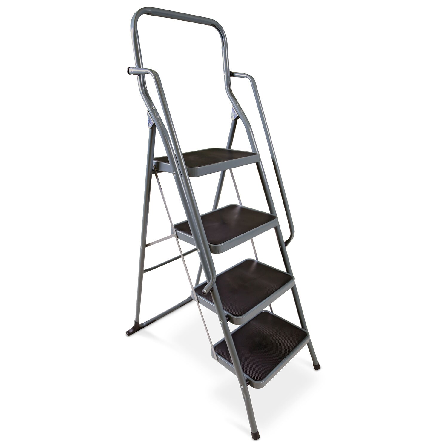 Sicherheitsleiter »4-stufig« mit Handlauf | 04260346887178