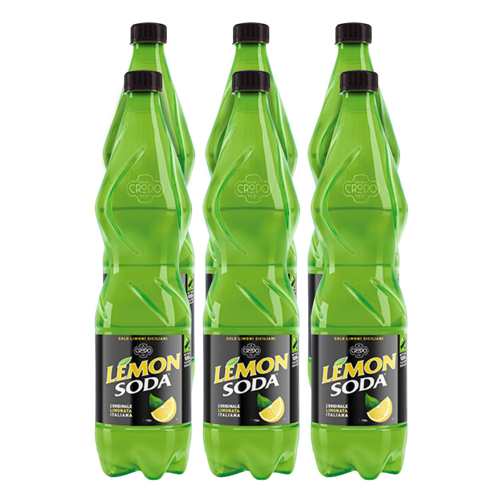 Lemon Soda 1,25 Liter, 6er Pack - Bild 1