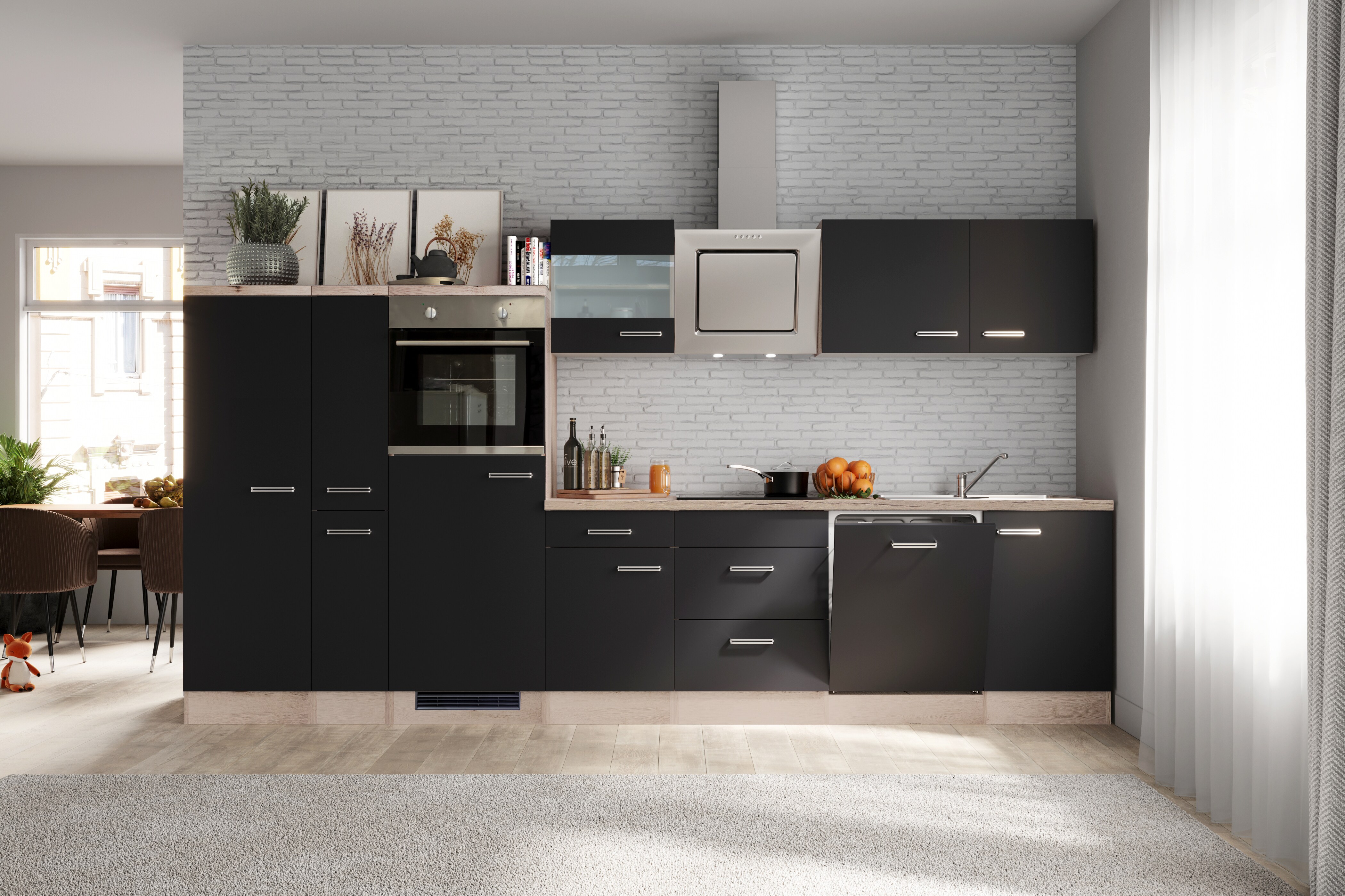 Flex-Well K&uuml;chenzeile G-360-2901-022 versch. Farben - Bild 1