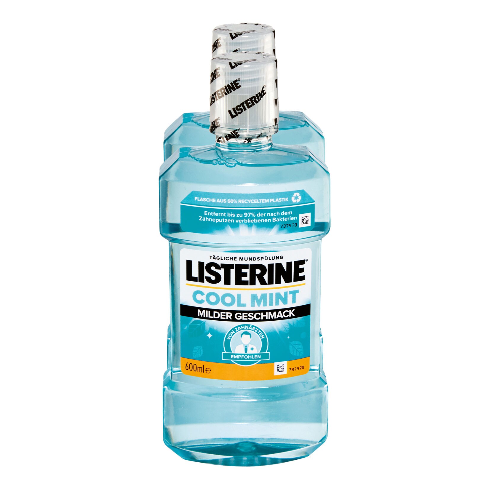 Listerine Mundsp&uuml;lung Duo verschiedene Sorten 2 x 600 ml - Bild 1