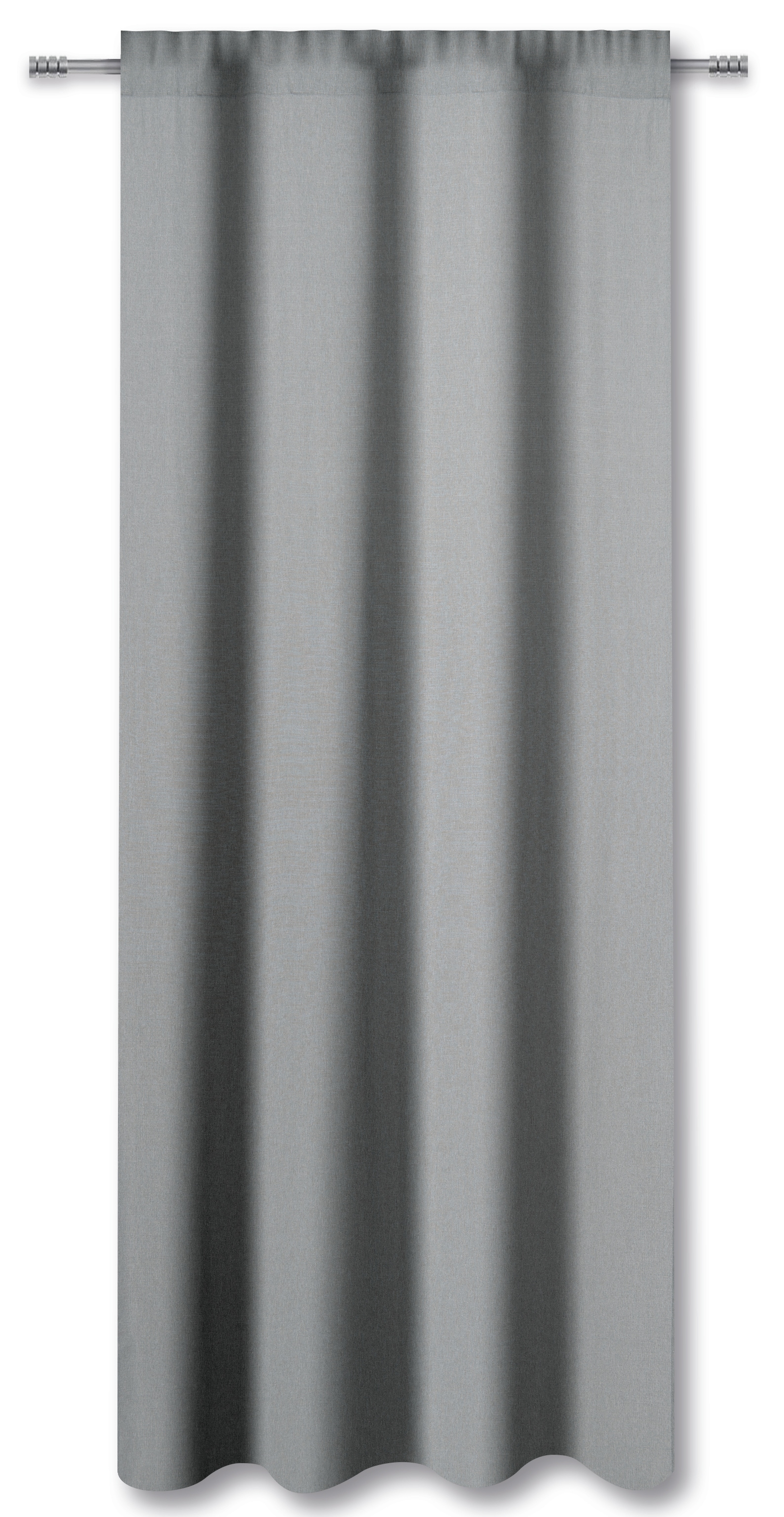 Vorhangschal - grau - versch. Farben - Bild 1