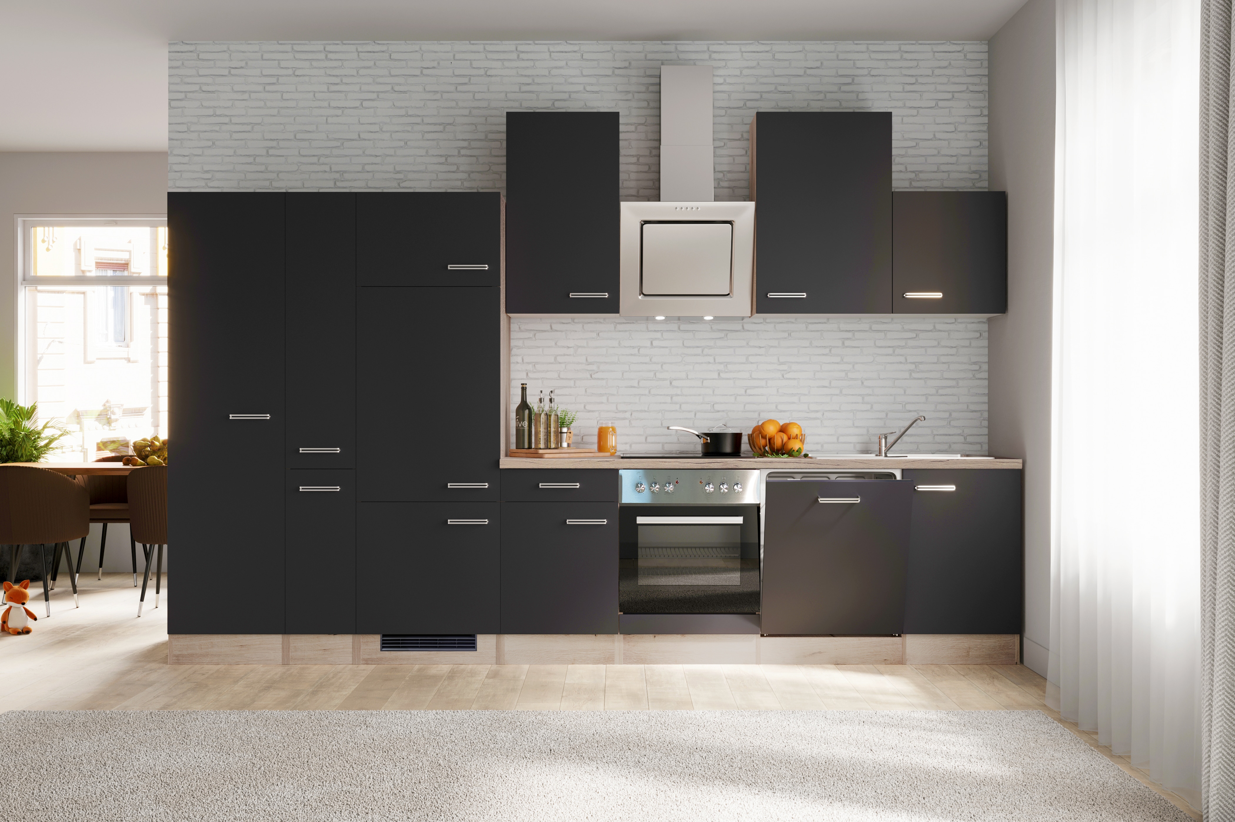 Flex-Well K&uuml;chenzeile G-360-2902-015 versch. Farben - Bild 1