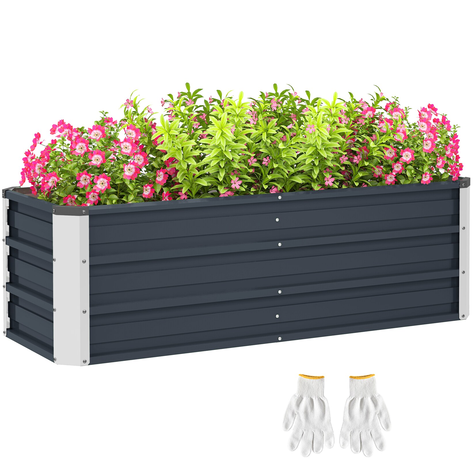 Gartenbeet Stahl