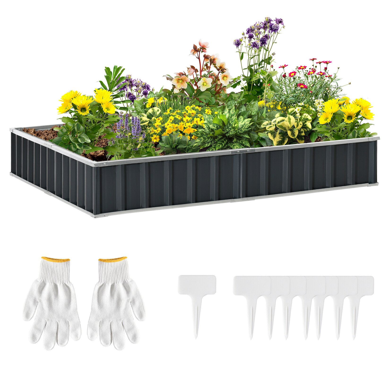 Outsunny Hochbeet Stahl | 04251774933056