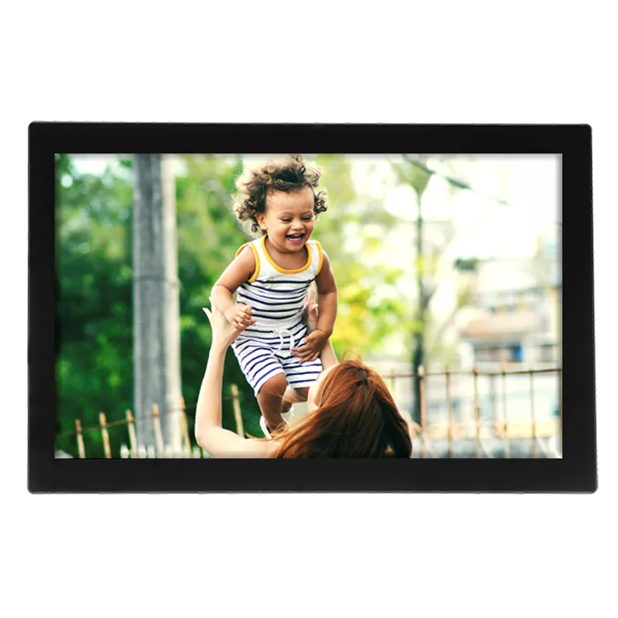 Denver PFF-1037 10.1&rsquo;&rsquo;Digitaler Bilderrahmen schwarz, mit Wi-Fi und Touch - Bild 1