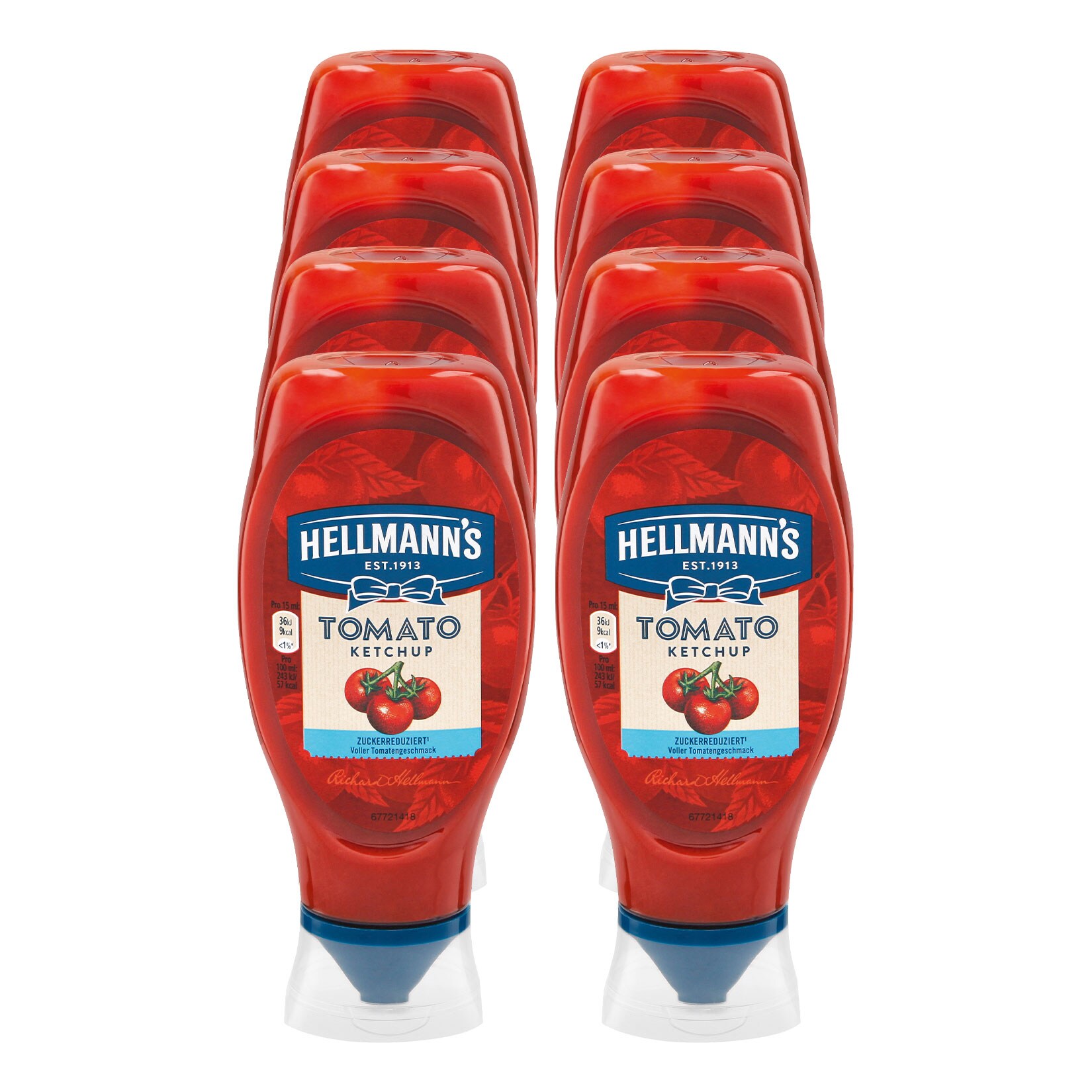 Hellmann's Tomatenketchup 430 ml, 8er Pack - Bild 1