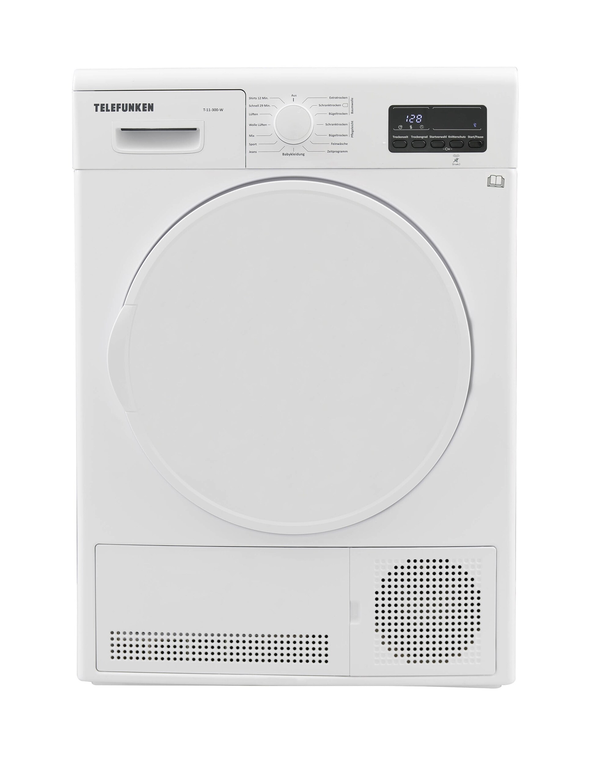 Telefunken T-11-300-W Kondenstrockner 7kg, wei&szlig; - Bild 1