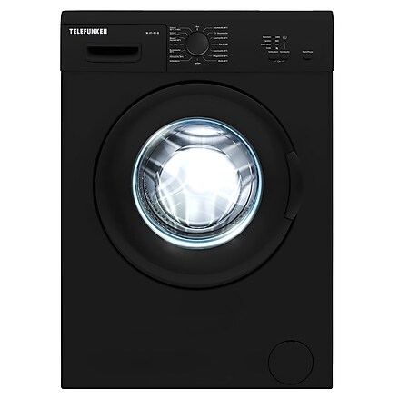 Telefunken W-01-51-B Waschmaschine 5kg 1000 U/Min, schwarz - Bild 1