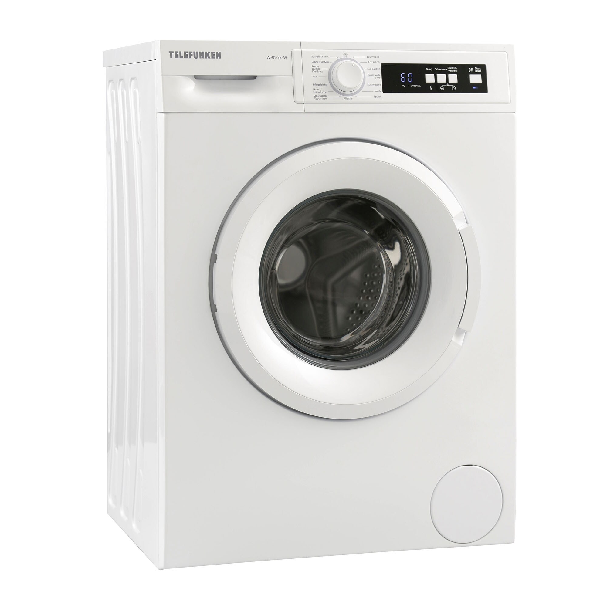 Telefunken W-01-52-W Waschmaschine 5kg 1000 U/Min, wei&szlig; - Bild 1